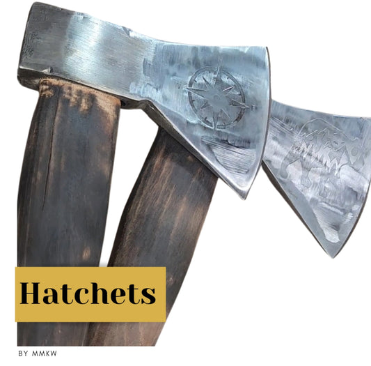 Unleash Adventure: Mt. Mitchell Knife Works Ultimate Hatchet with Free Etching--READY TO SHIP